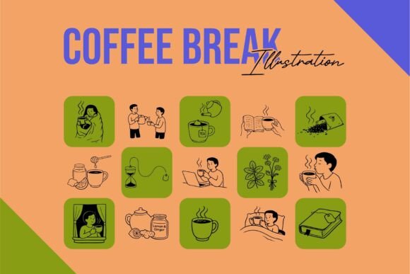 Coffee Break Illustrations