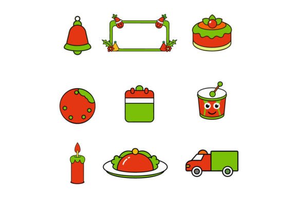 Festive Winter Essentials – Christmas Line Icons