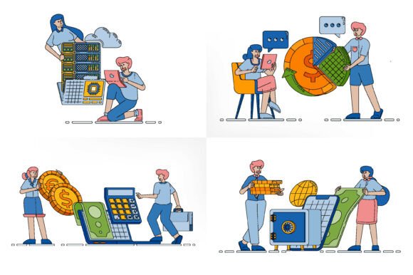 Finance Storage and Accounting System Graphics